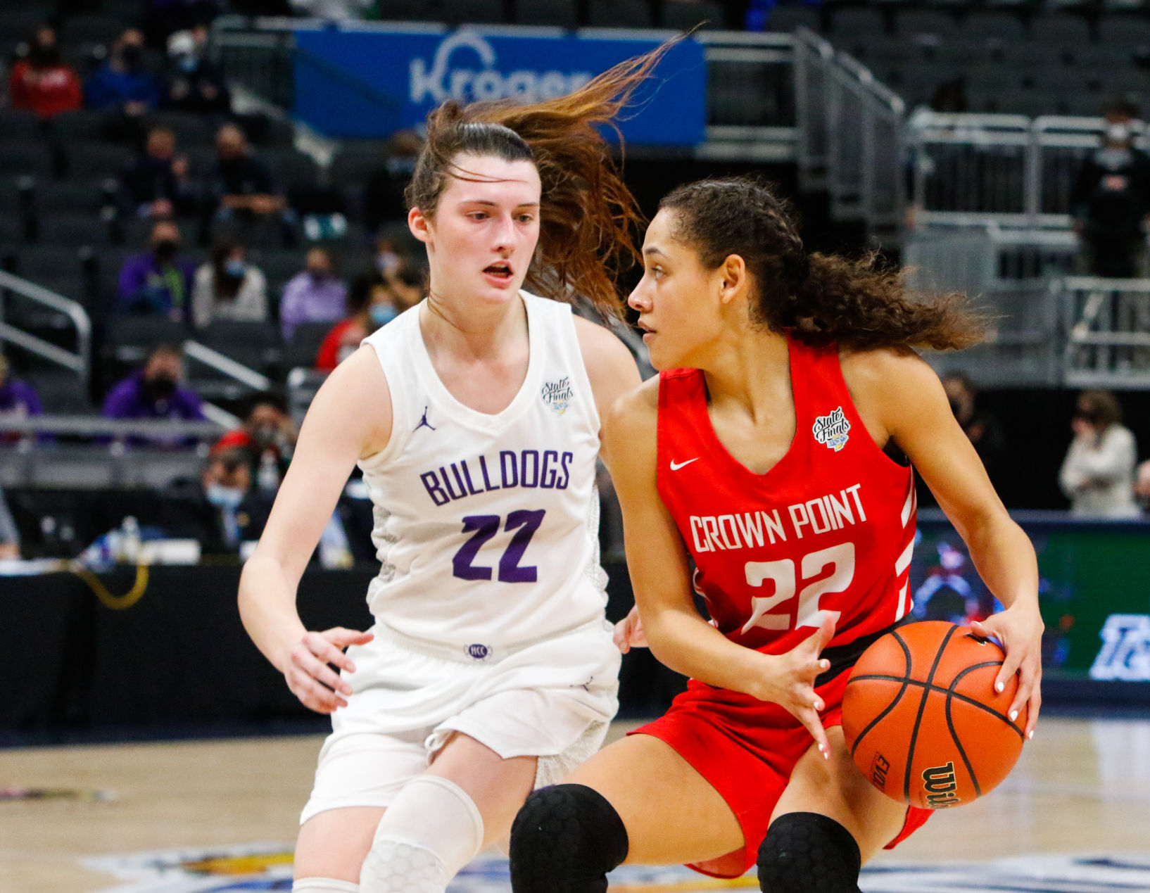 Gallery: 4A girls basketball state final - Crown Point vs. Brownsburg